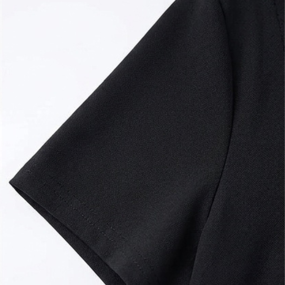 Square Neck T-Shirt Dress with Pockets for Women