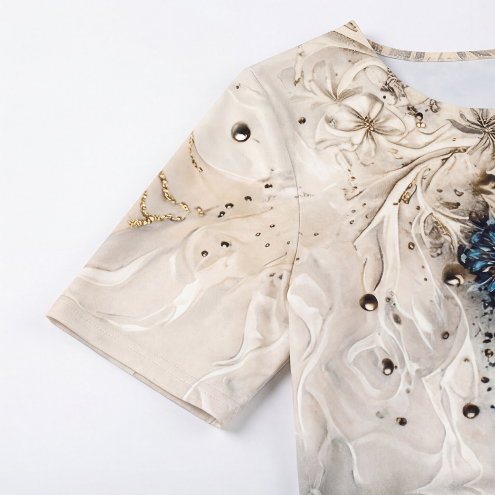Floral A-Line Summer Dress with Pockets for Women