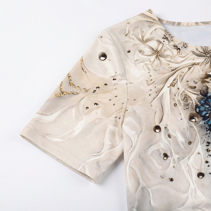 Floral A-Line Summer Dress with Pockets for Women