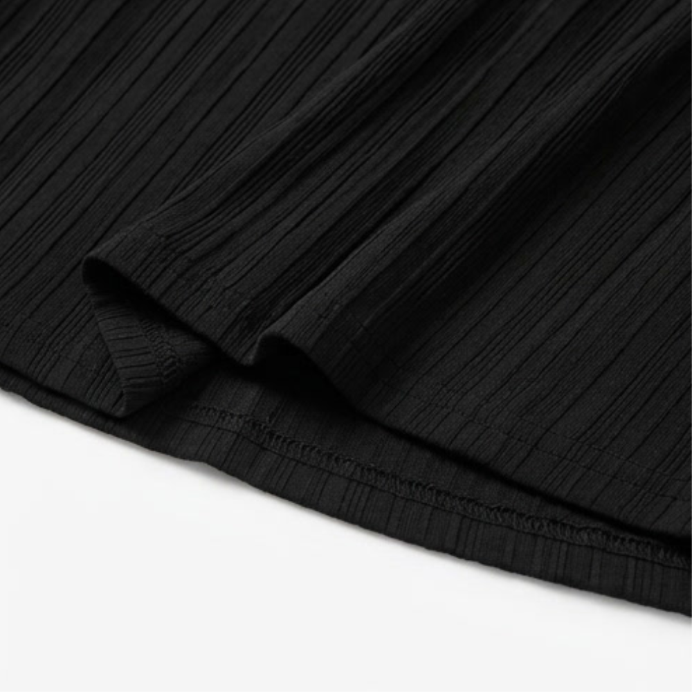 Puff Sleeve Midi Dress with Ruched Waist for Women