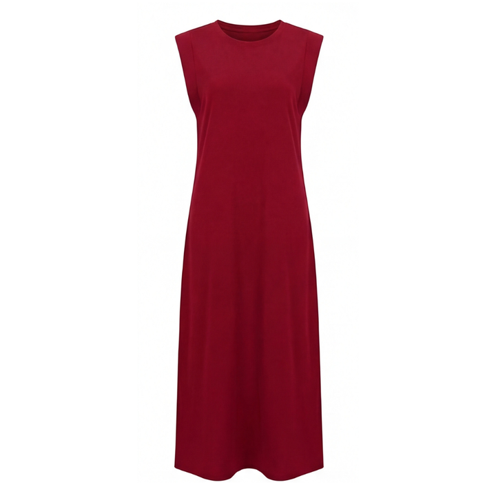 Ellara™ – Wrinkle Free Maxi Dress with Side Slit