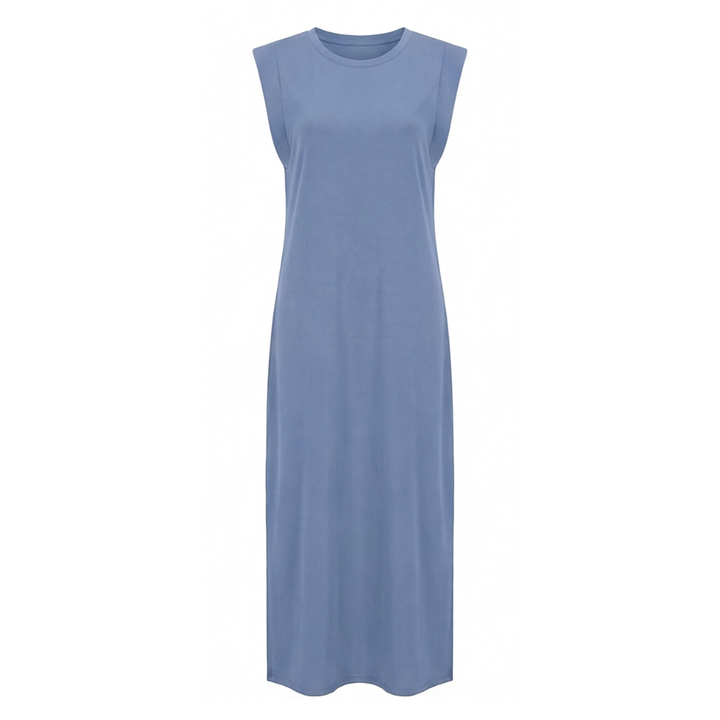 Ellara™ – Wrinkle Free Maxi Dress with Side Slit