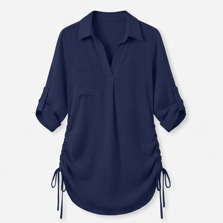 Beach Cover Up Shirt Dress for Women - Lightweight Summer Tunic