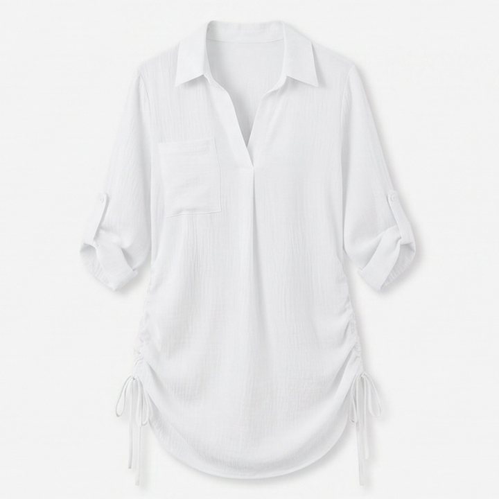 Beach Cover Up Shirt Dress for Women - Lightweight Summer Tunic