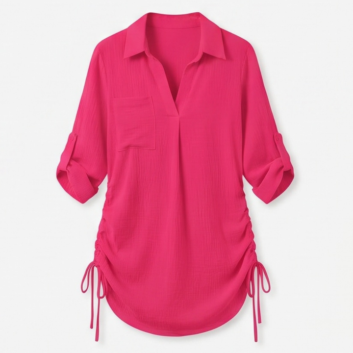 Beach Cover Up Shirt Dress for Women - Lightweight Summer Tunic