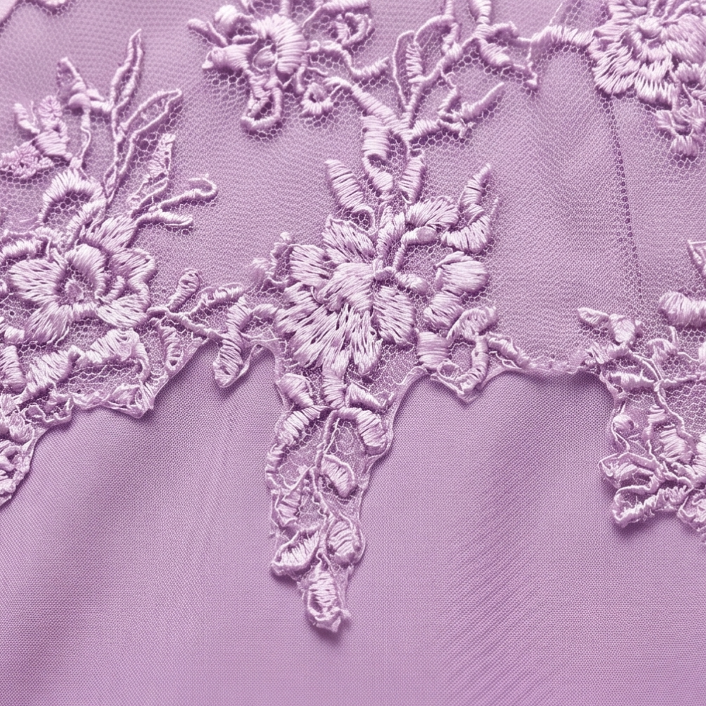 Vestido de Madre de la Novia con Chaqueta - Conjunto de Invitada de Boda en Encaje y Chifón