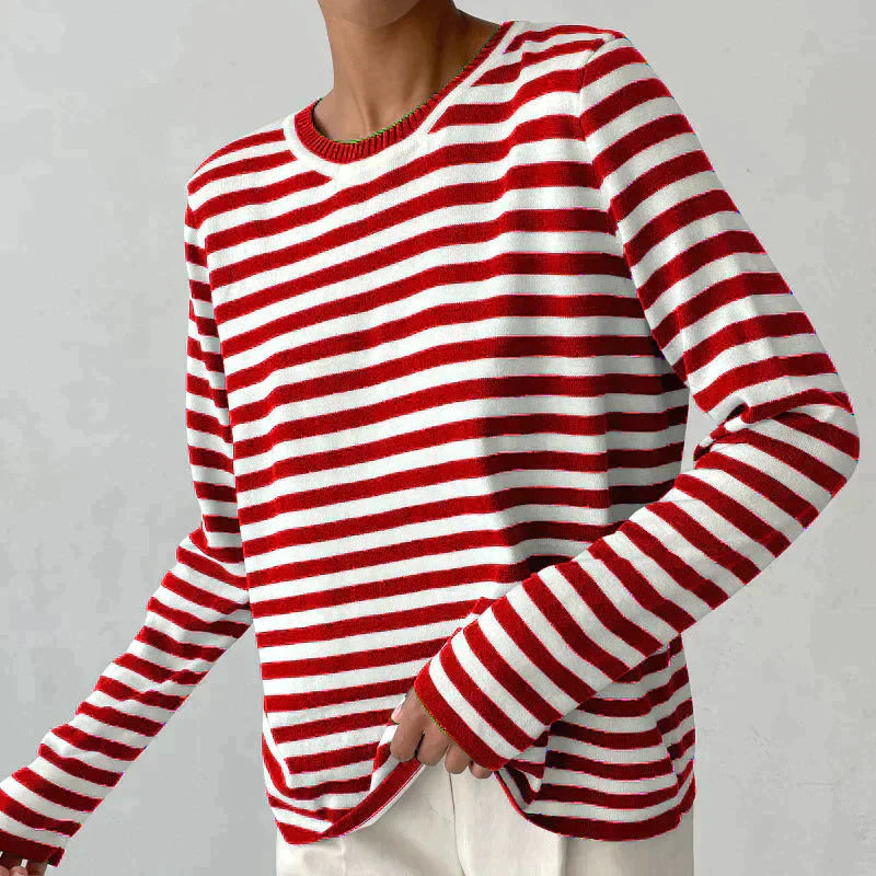 Dana™ | Elegantes gestreiftes Sommer-T-Shirt