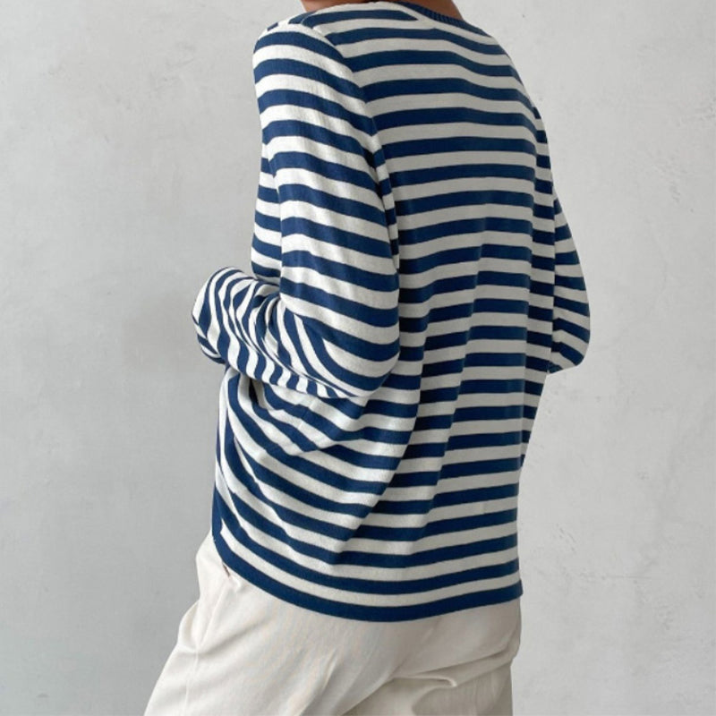 Dana™ | Elegantes gestreiftes Sommer-T-Shirt