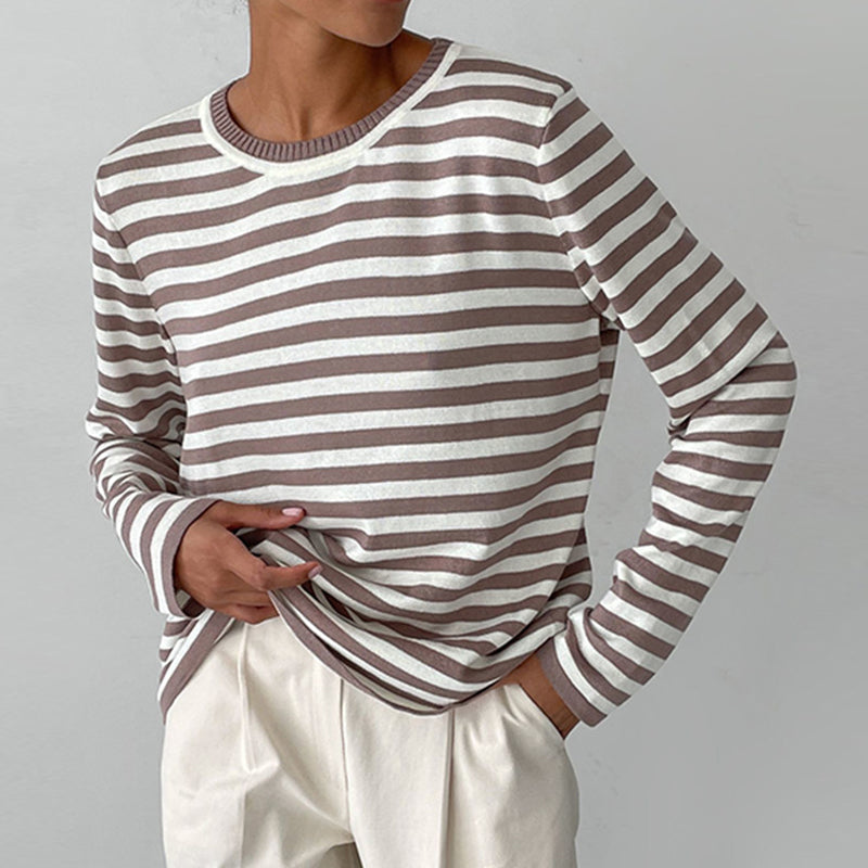 Dana™ | Elegantes gestreiftes Sommer-T-Shirt