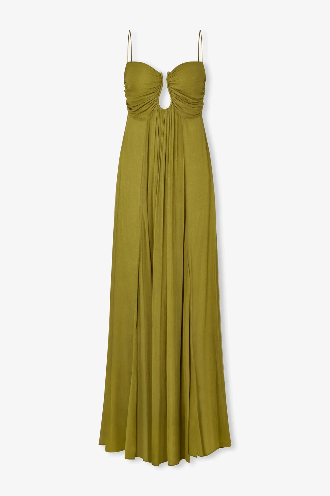 Halter Maxi Dress for Women - Elegant A-Line Silhouette