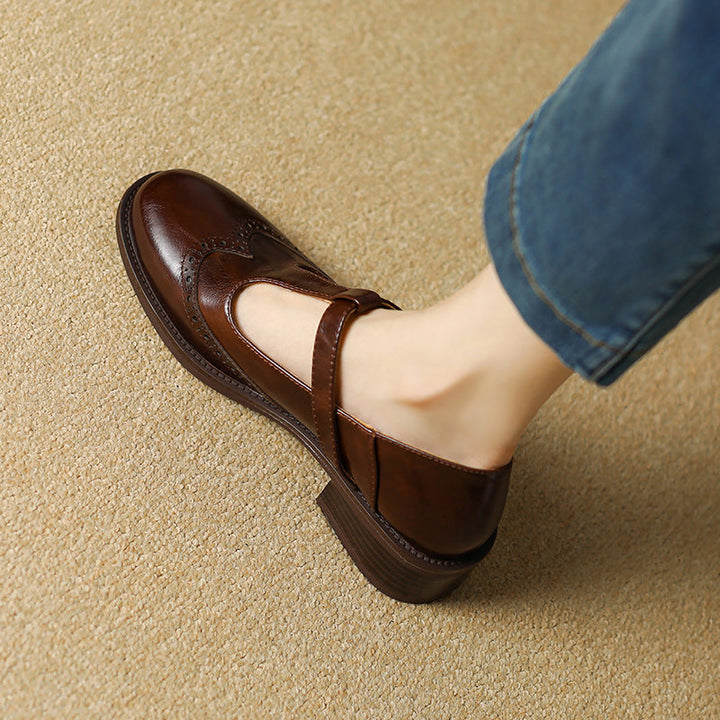 Ysolenne | Mary Janes Elegantes con Tira en T