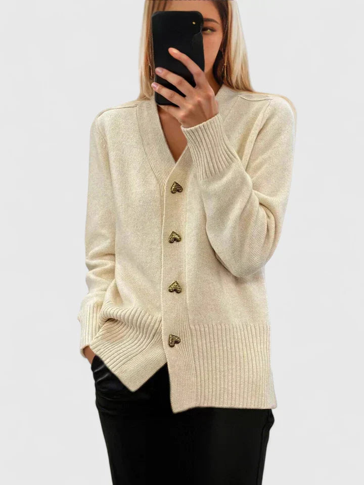 Eleonor | Cárdigan Acogedor – Estilo Favorable y Atemporal