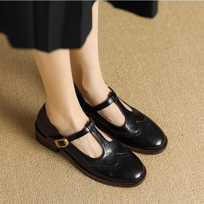 Ysolenne | Mary Janes Elegantes con Tira en T