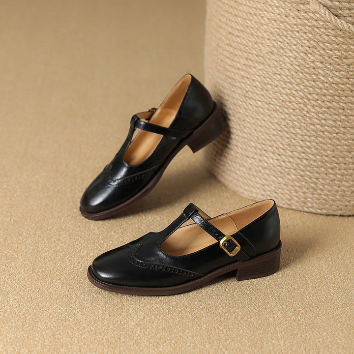 Ysolenne | Mary Janes Elegantes con Tira en T