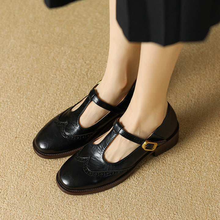 Ysolenne | Mary Janes Elegantes con Tira en T