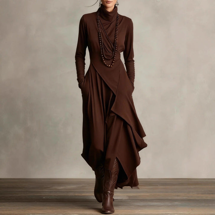 Lunori™ | Vestido Maxi de Punto Natalia