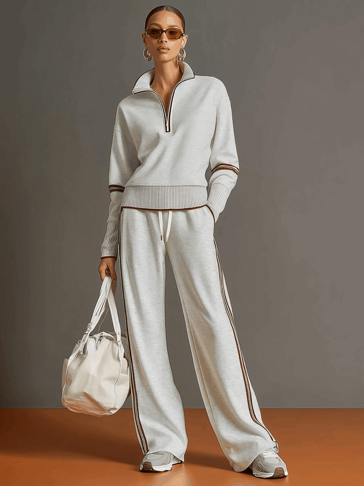 Marietta | Camicetta e Pantaloni a Gamba Larga