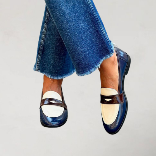 Marleen | Mocasines Azul Marino