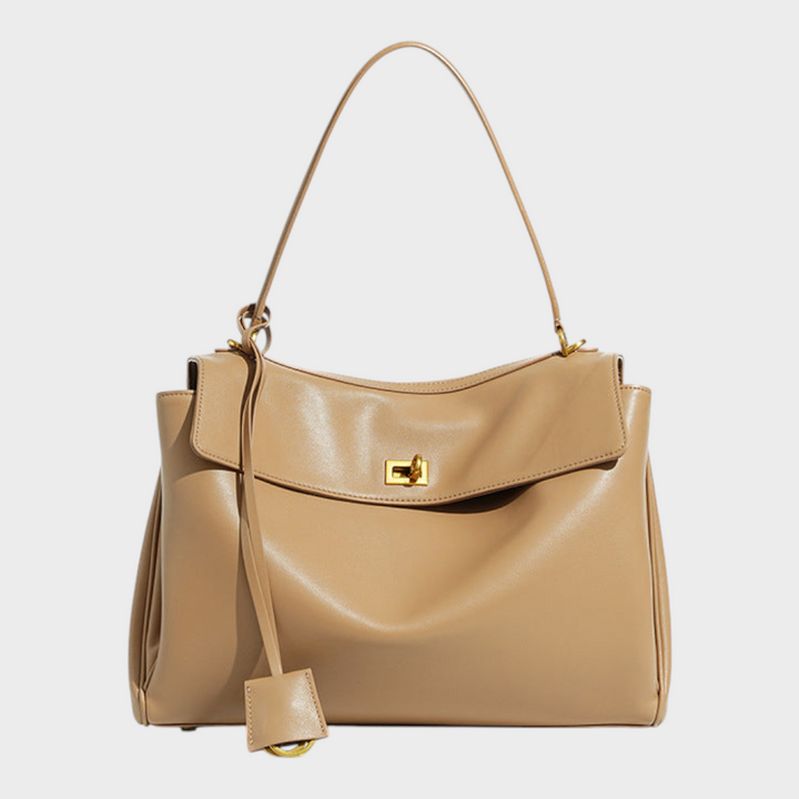 Libby | Sac à main en cuir doux minimaliste et luxueux