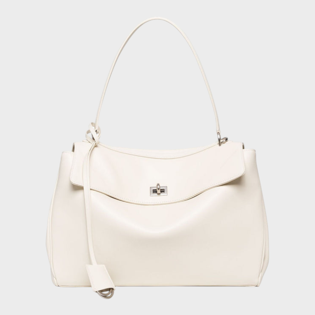 Libby | Sac à main en cuir doux minimaliste et luxueux