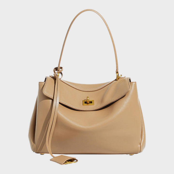 Libby | Sac à main en cuir doux minimaliste et luxueux