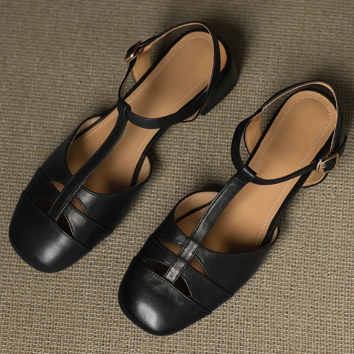Isabella | Flats de Cuero Trenzado
