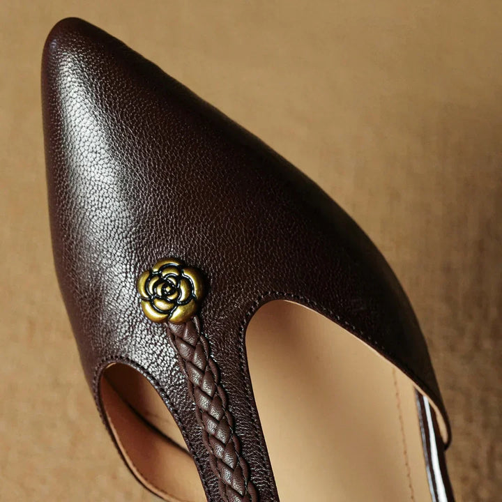 Kathy | Sandalias Elegantes de Cuero