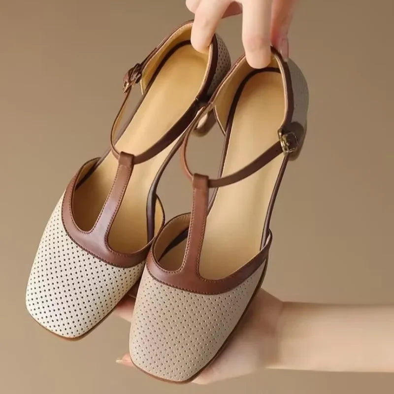 Genira | Zapatos Clásicos de Tacón Medio