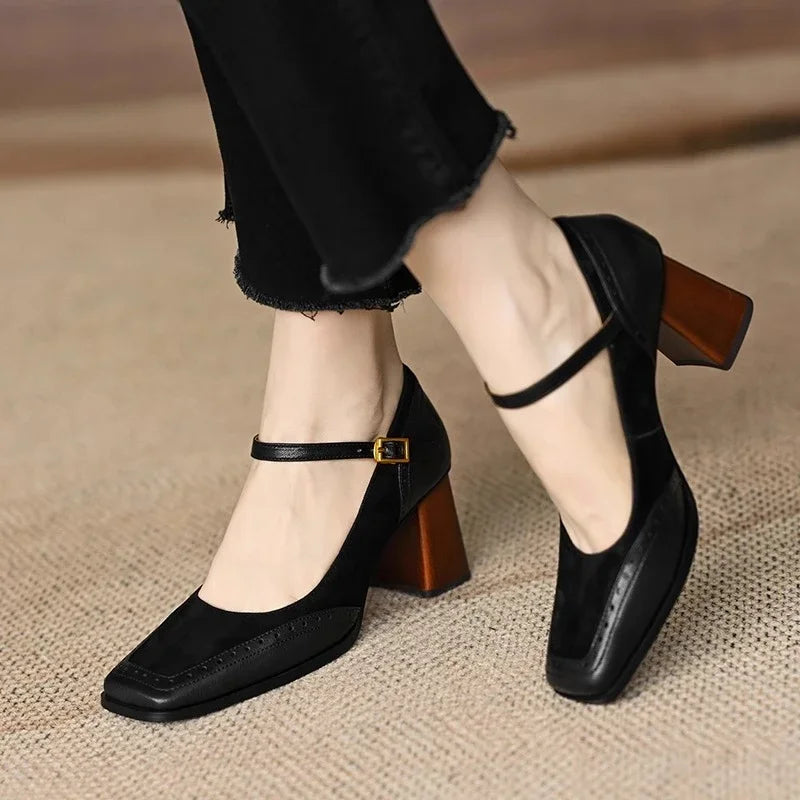 Ellie | Zapatos Clásicos de Cuero