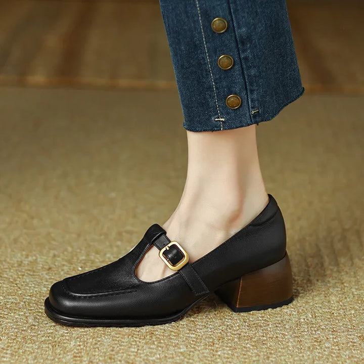 Selvana | Zapatos Elegantes con Correa en T