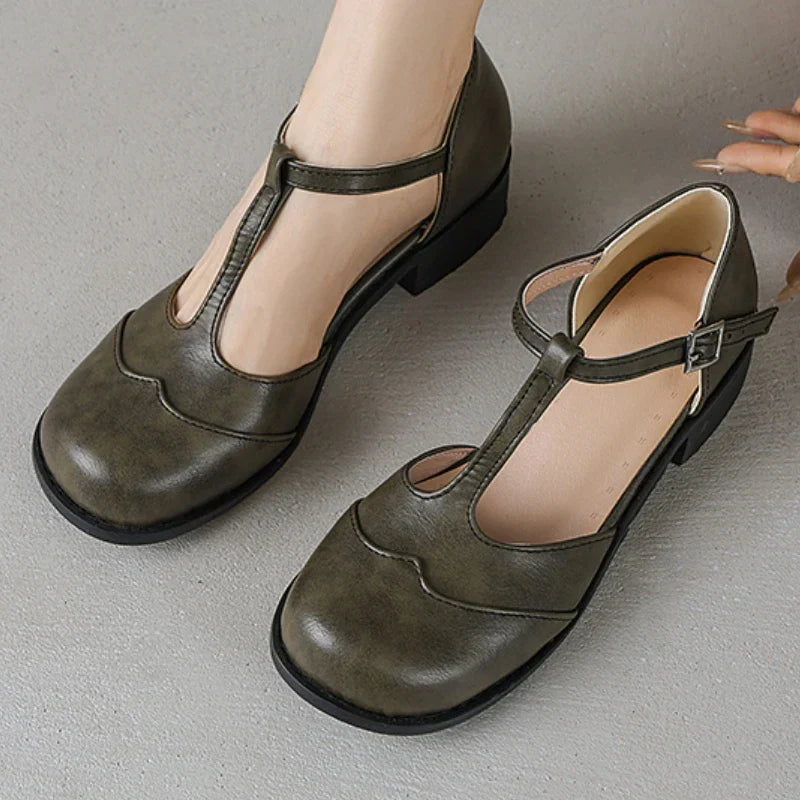 Margaux | Zapatos de Cuero Texturizado