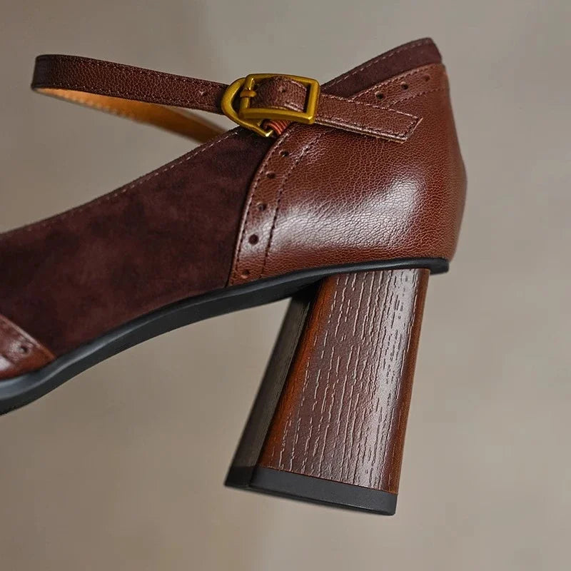 Ellie | Zapatos Clásicos de Cuero
