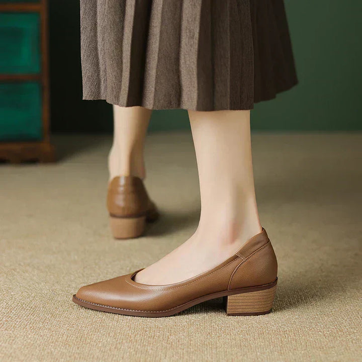 Michela | Chaussures élégantes à talon moyen