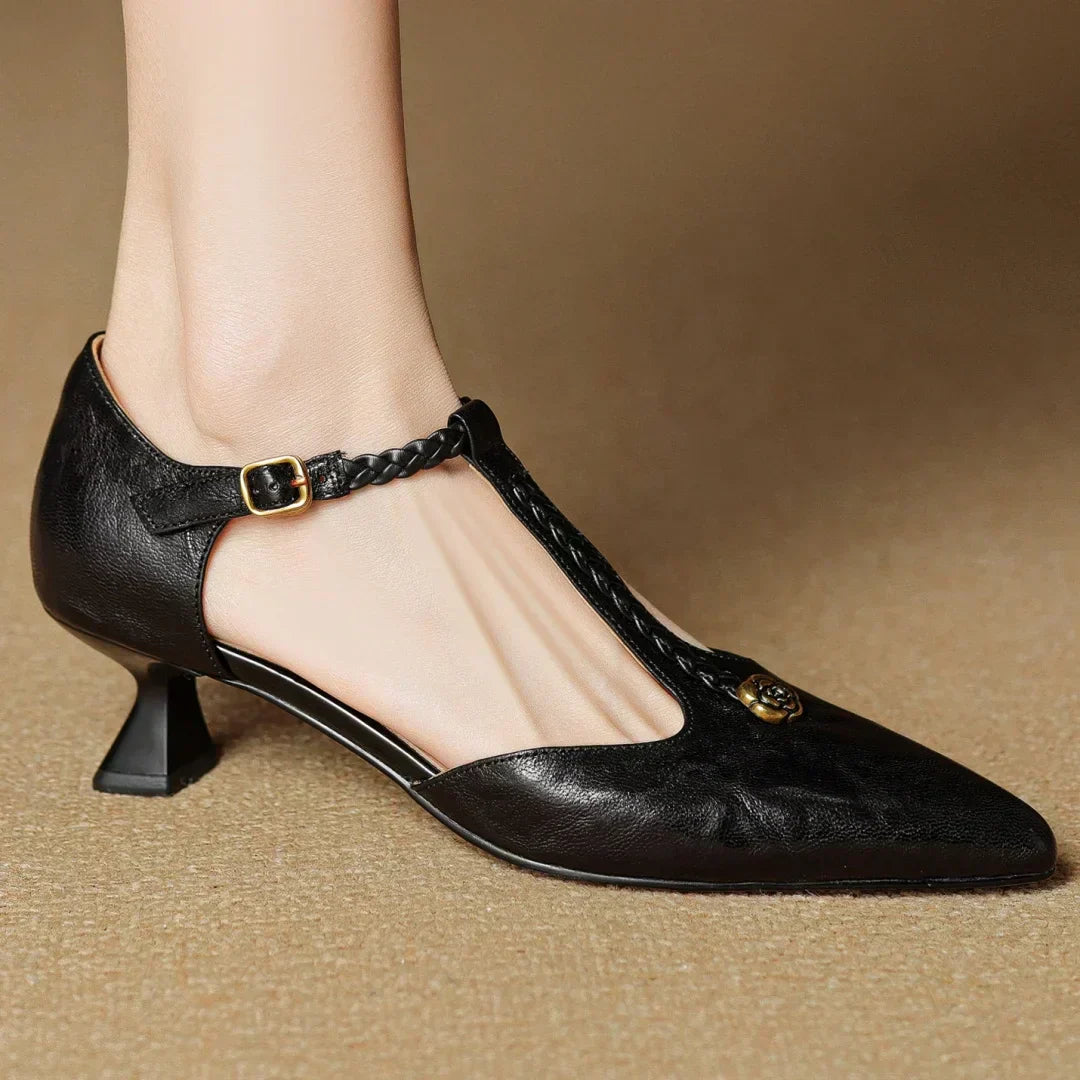 Kathy | Sandalias Elegantes de Cuero