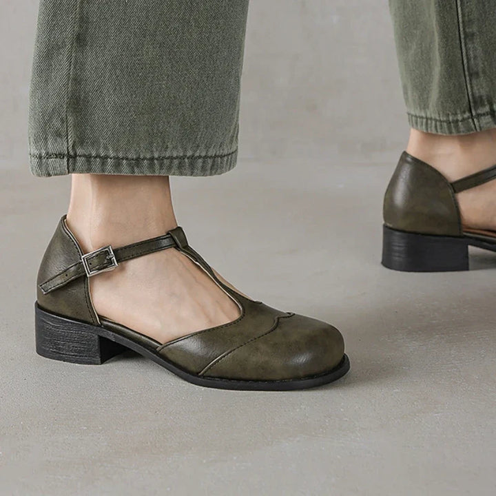Margaux | Zapatos de Cuero Texturizado