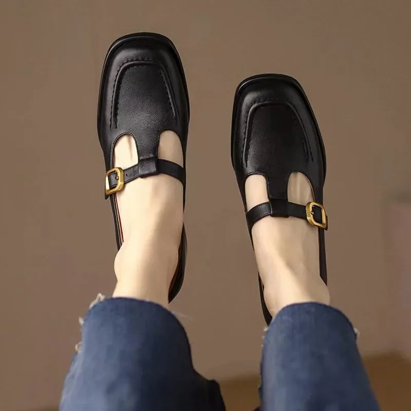 Selvana | Zapatos Elegantes con Correa en T