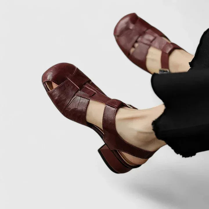 Diana | Sandalias Elegantes de Cuero