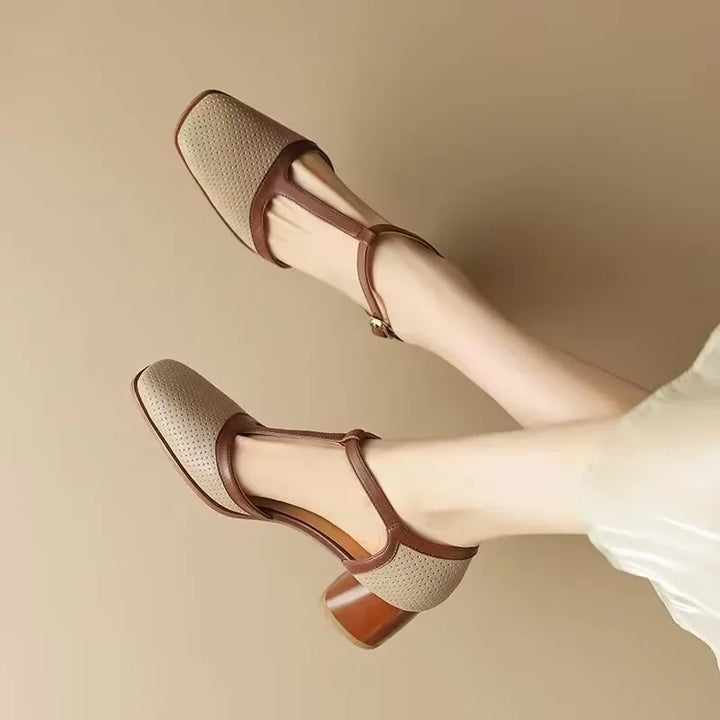 Genira | Zapatos Clásicos de Tacón Medio
