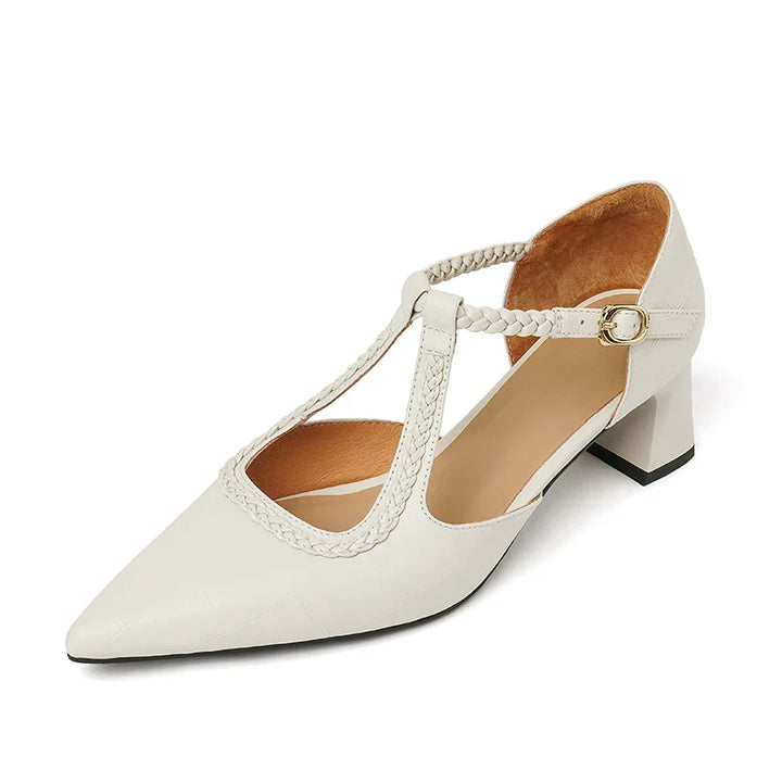 Josephine | Tacones Clásicos de Cuero