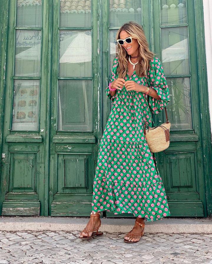 Iwa | Vestido Largo Bohemio