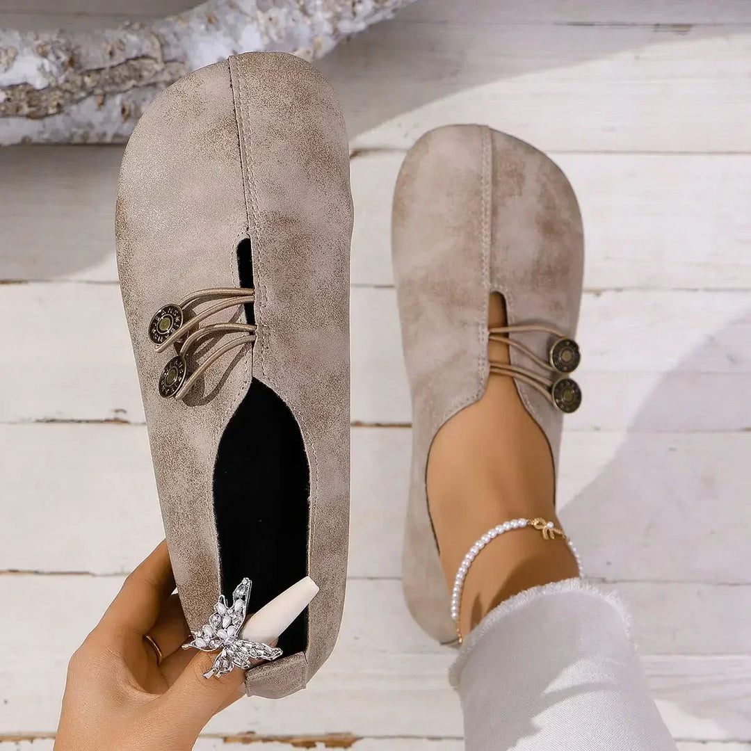 Jaimy | Mocasines de Gamuza Suave para Mujer™