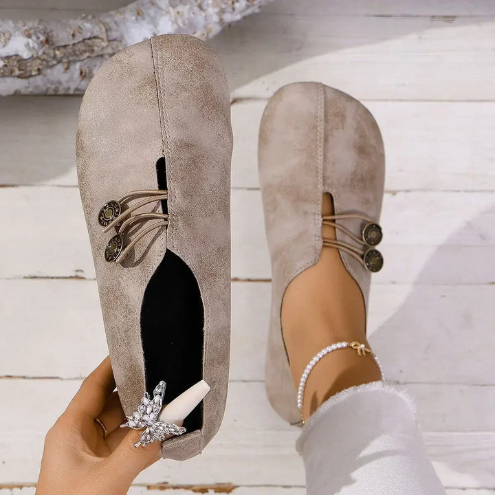 Jaimy | Mocasines de Gamuza Suave para Mujer™