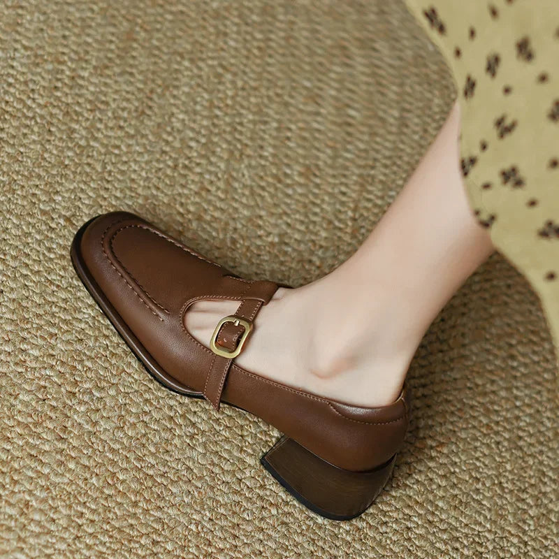 Selvana | Zapatos Elegantes con Correa en T