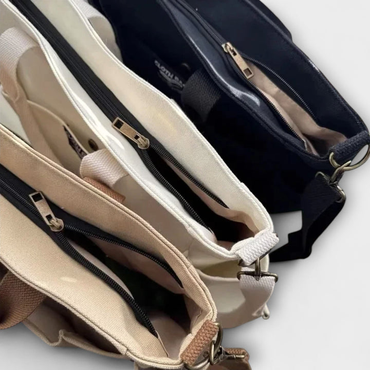 Olivia - Sac fourre-tout minimaliste en toile