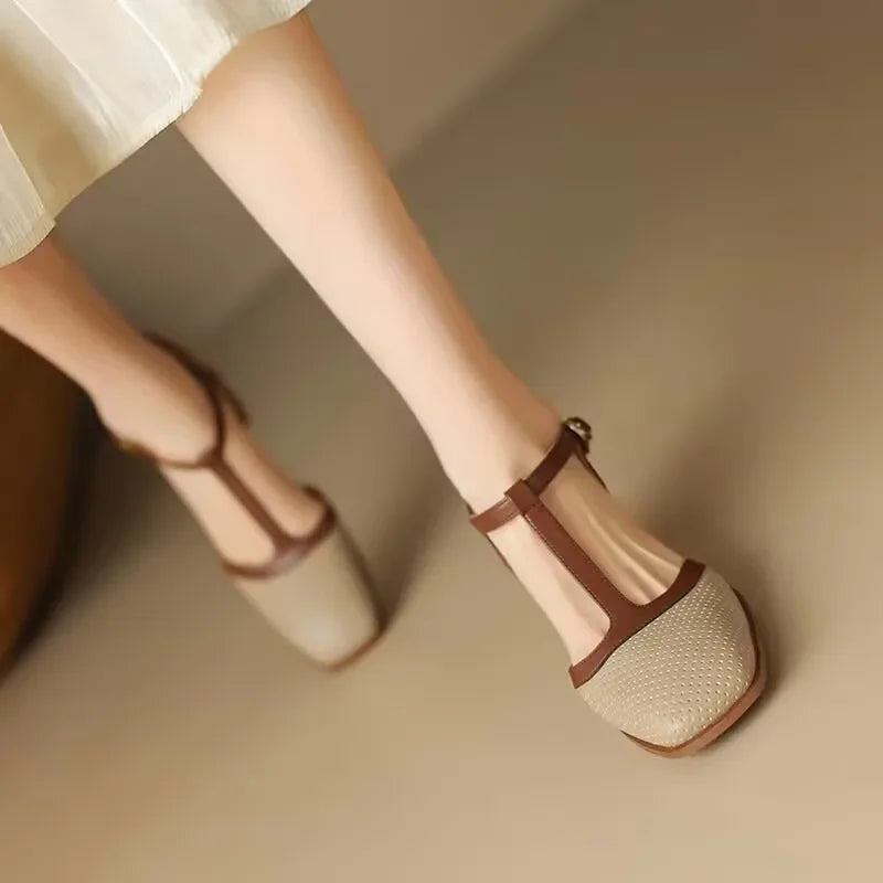 Genira | Zapatos Clásicos de Tacón Medio