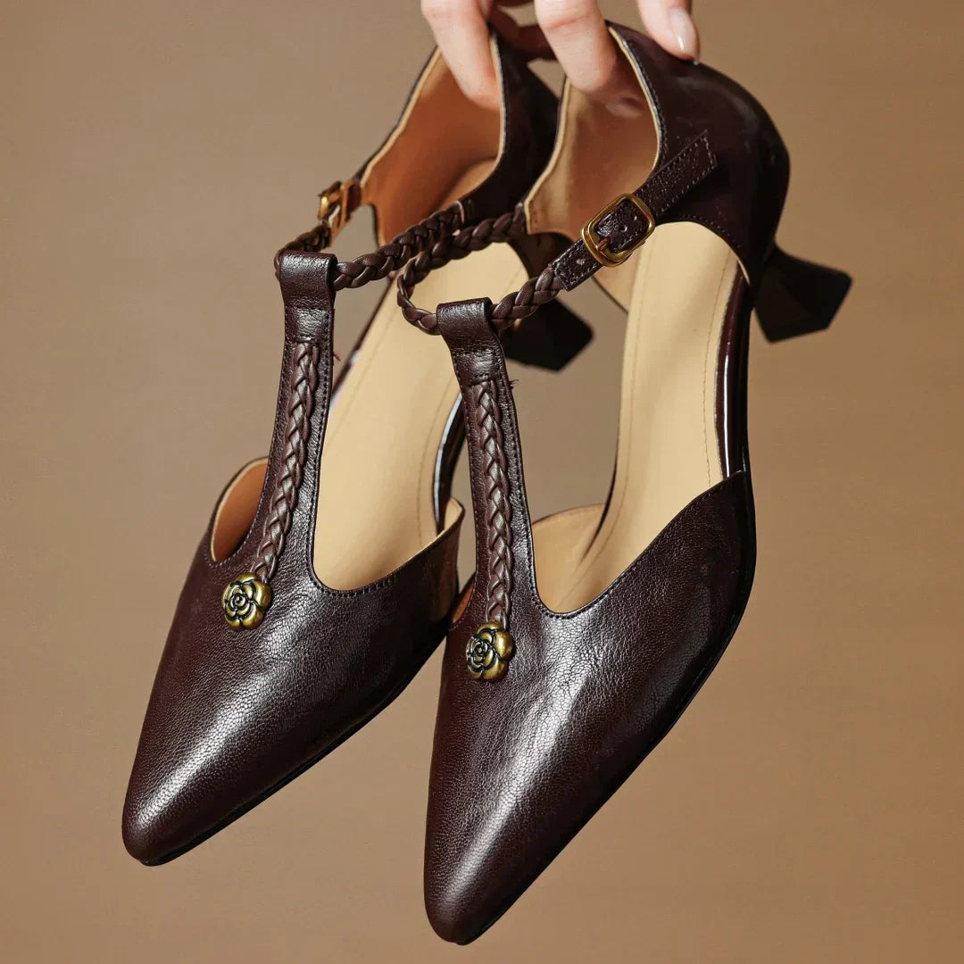 Kathy | Sandalias Elegantes de Cuero