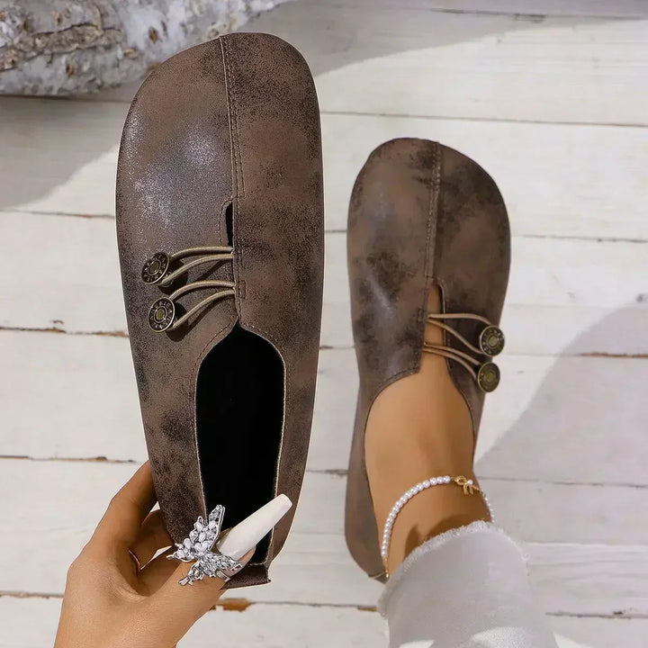 Jaimy | Mocasines de Gamuza Suave para Mujer™