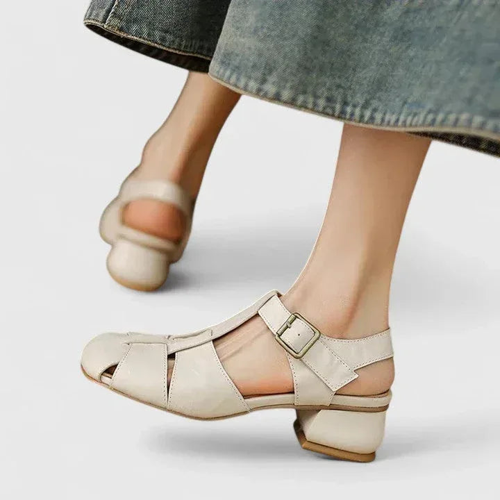 Diana | Sandalias Elegantes de Cuero