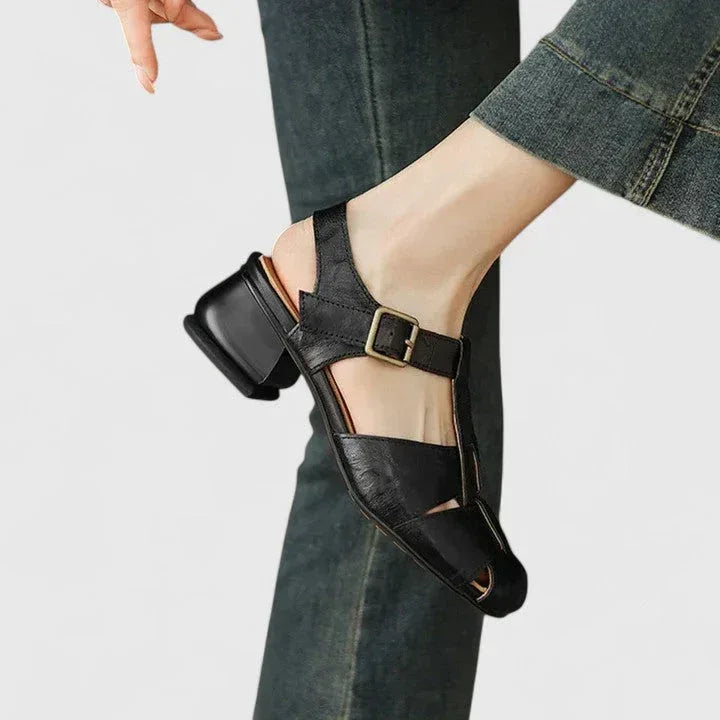 Diana | Sandalias Elegantes de Cuero