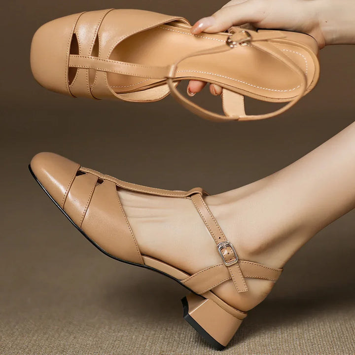 Isabella | Flats de Cuero Trenzado